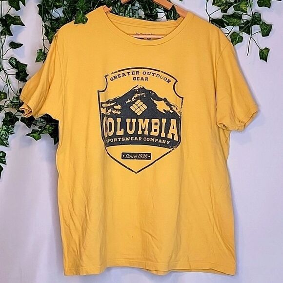 Columbia Other - Columbia. Distressed Tee. Size Large. Unisex
